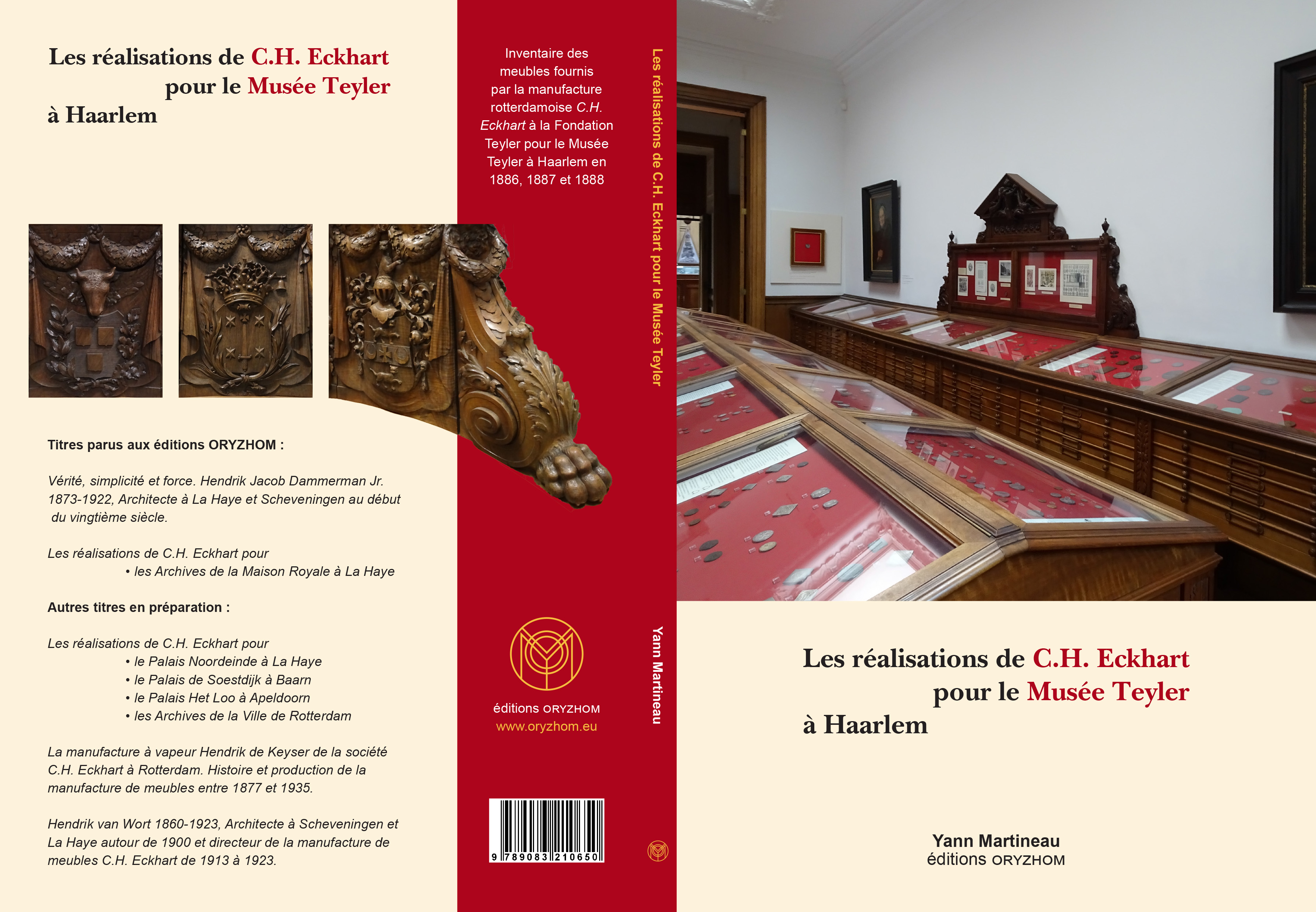 Les réalisations de C.H. Eckhart pour le Musée Teyler à Haarlem