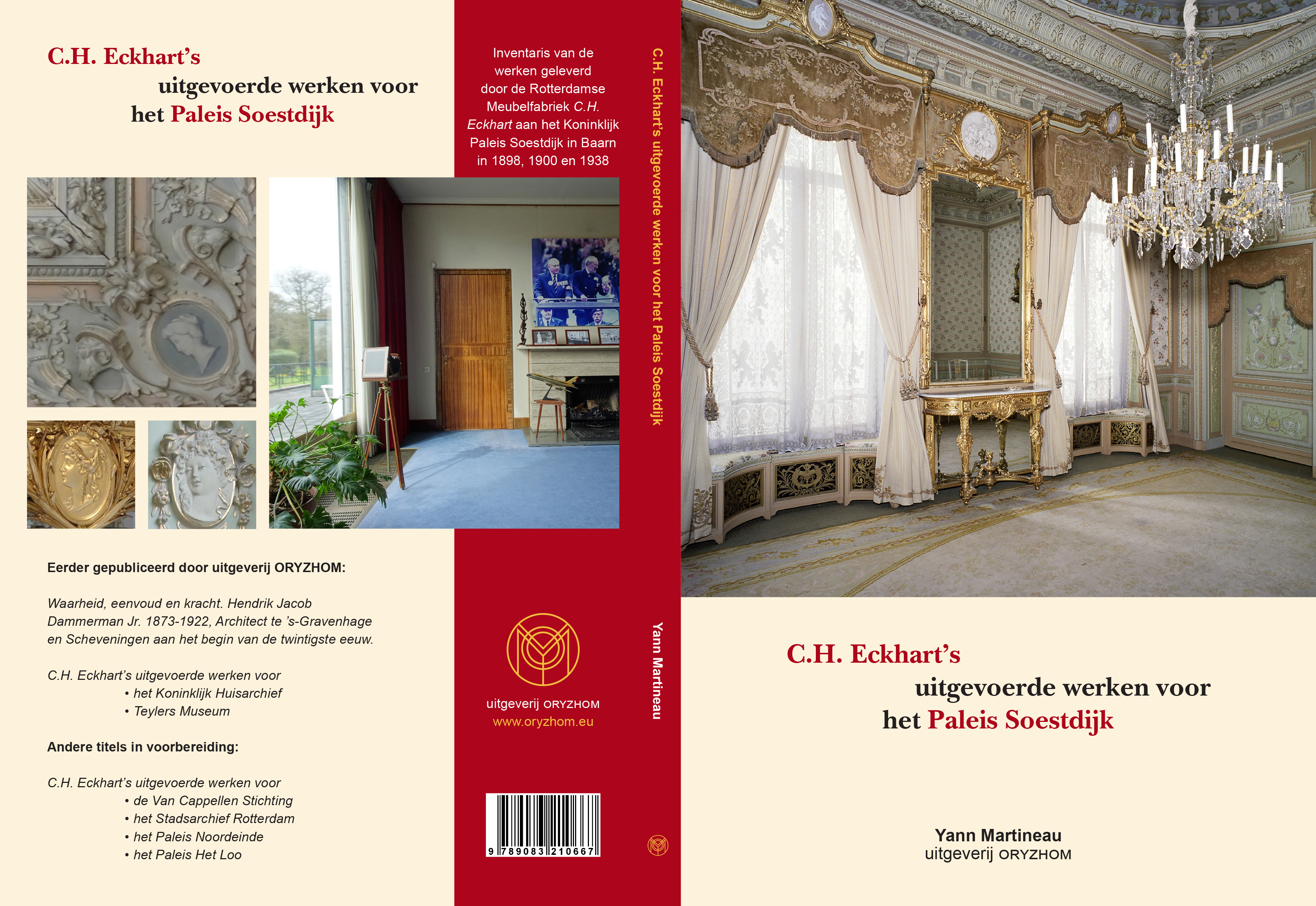 C.H. Eckhart's uitgevoerde werken voor het Paleis Soestdijk